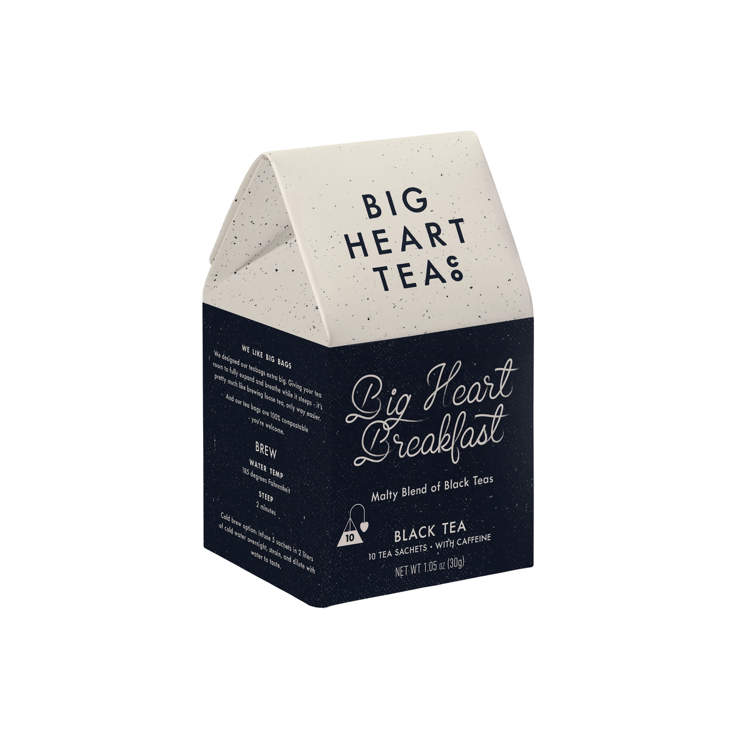 Big Heart Breakfast Blend Tea Bags Box of 10