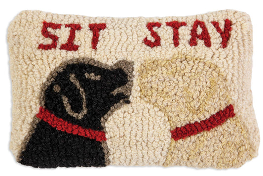 Sit Stay 8 x 12" Pillow