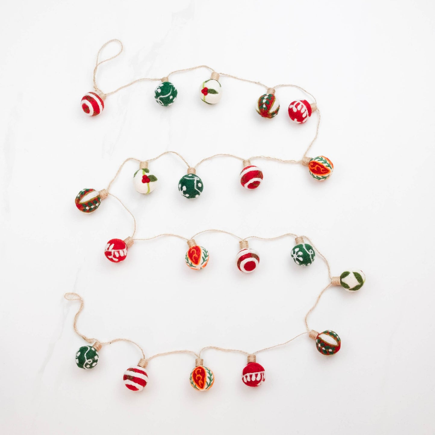 Garland - Felt Christmas Ornaments