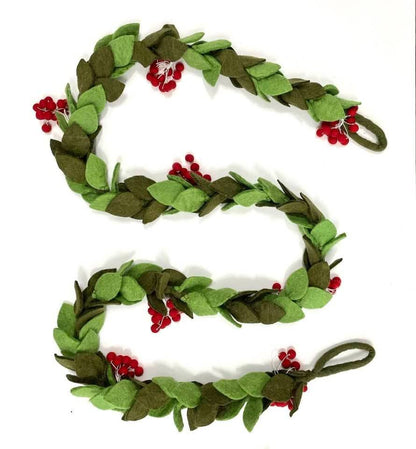 Garland - Felt Mistletoe