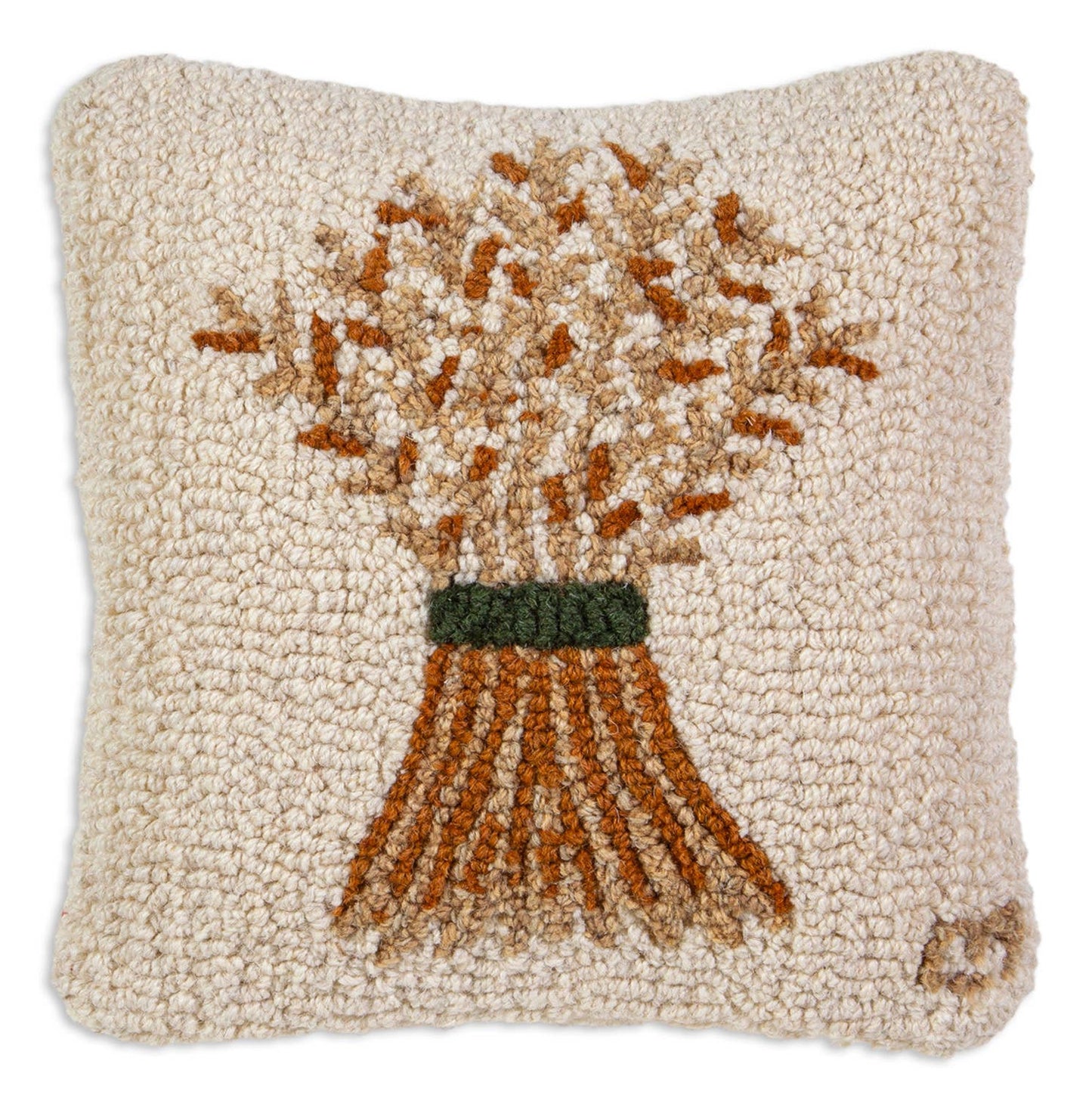 Wheat Sheaf Pillow 14 x 14"