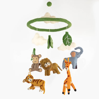 Felt Mobile - Jungle Animal