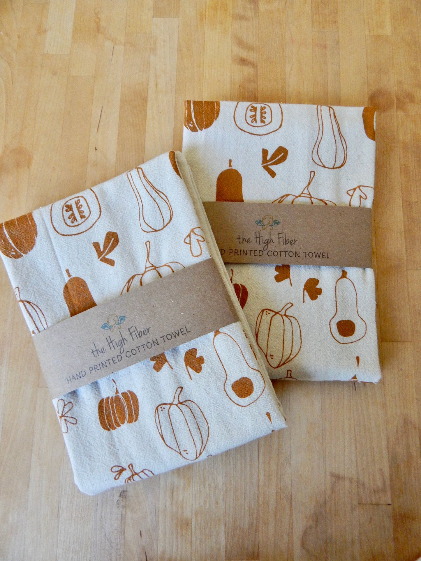 Winter Squash Kitchen Towel