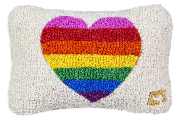 Rainbow Glow Pillow 8 x 12"