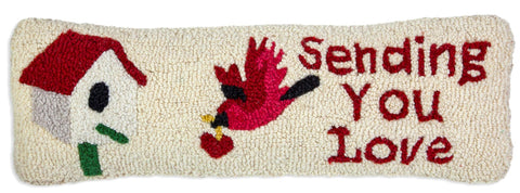 Sending You Love Pillow 8 x 24"
