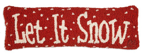 Let it Snow Pillow 8 x 24"