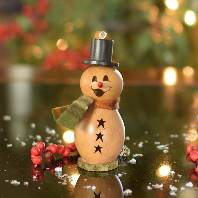 Lil' Flurry Gourd Ornament