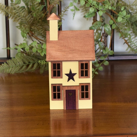 Two Story Mustard House