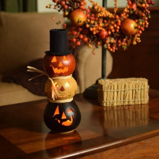 Jack Stack Medium Gourd Luminary