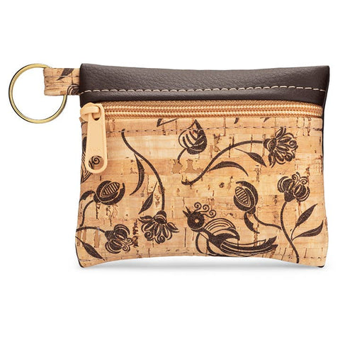 Brown Whistle Key Chain Pouch