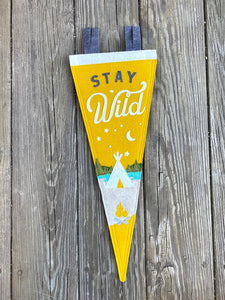 Mustard Stay Wild Pennant