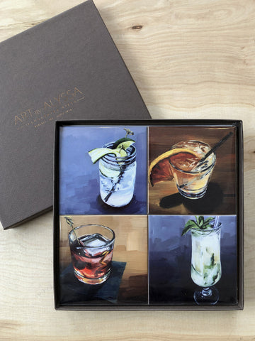 Cocktail Coaster Set