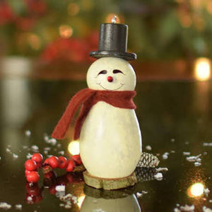 Lil Easton Snowman Gourd Ornament