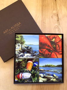 Maine Coaster Set