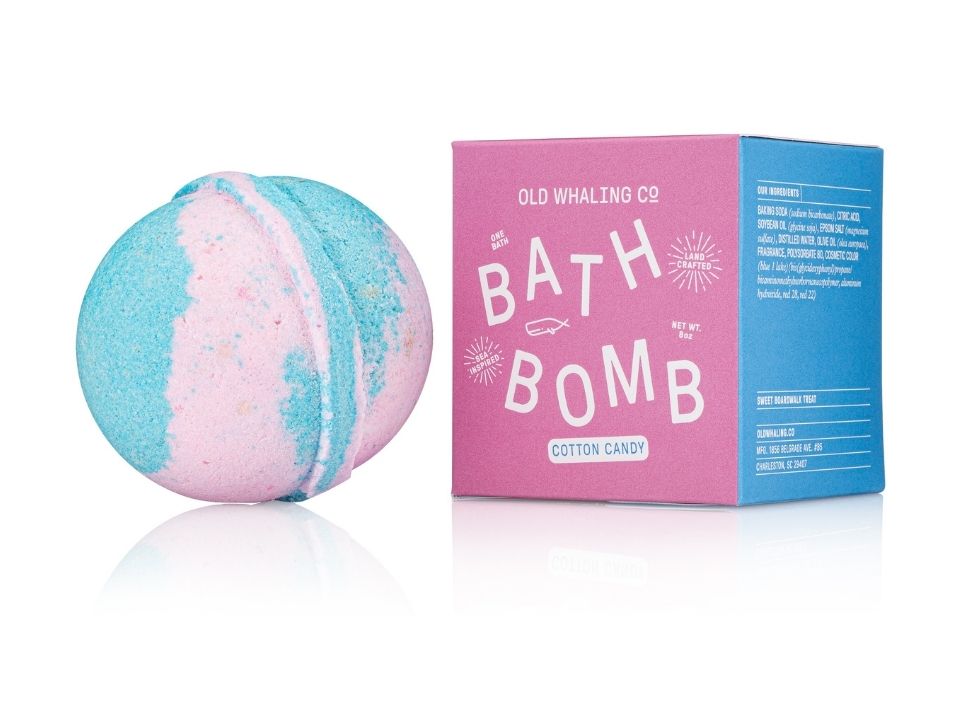 Cotton Candy Bath Bomb