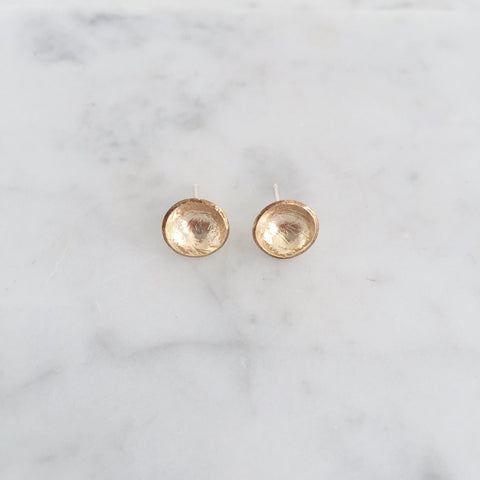 Gold Mini Cup Studs