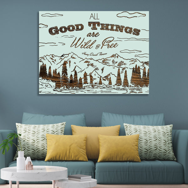 All Good Things Wooden Engraving Cream