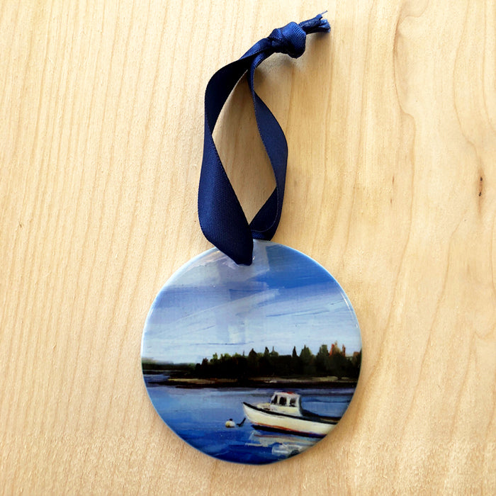 Maine Boat Ornament