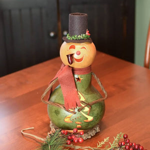 Pinewood Gourd Luminary