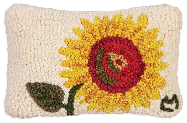 Bright Sunflower Pillow 8 x 12"