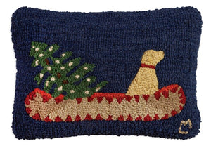 Doggy Express Delivery Pillow 14 x 20"