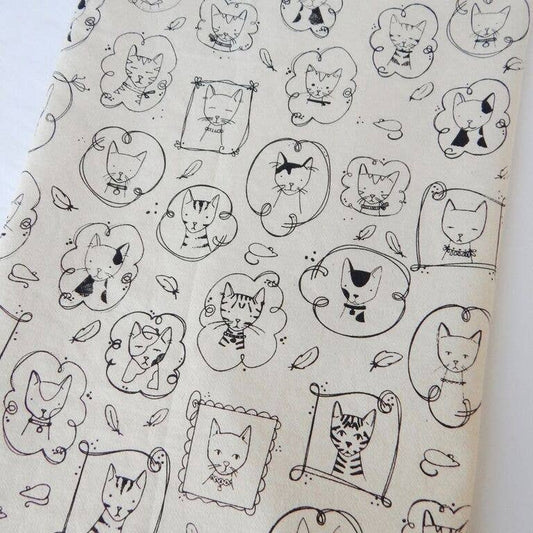 Cats Printed Tea Towel