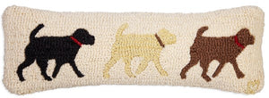 Follow My Lead Dogs Pillow 8 x 24"