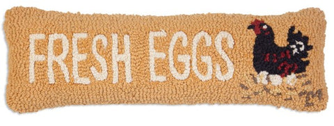 Fresh Eggs Pillow 8 x 24"