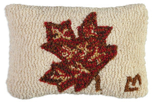 Maple Leaf Pillow 8x12"