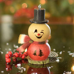 Philip Snowman Gourd Ornament
