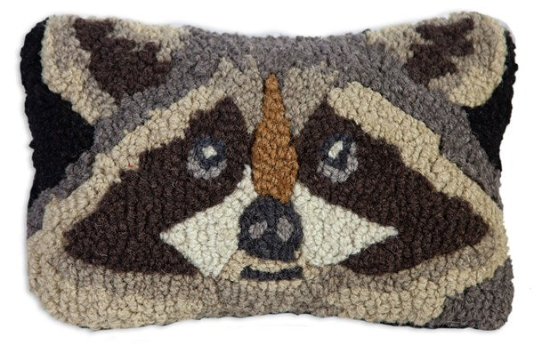 Raccoon Pillow 8 x 12"