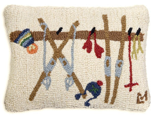 Ski Rack Pillow 14 x 20"