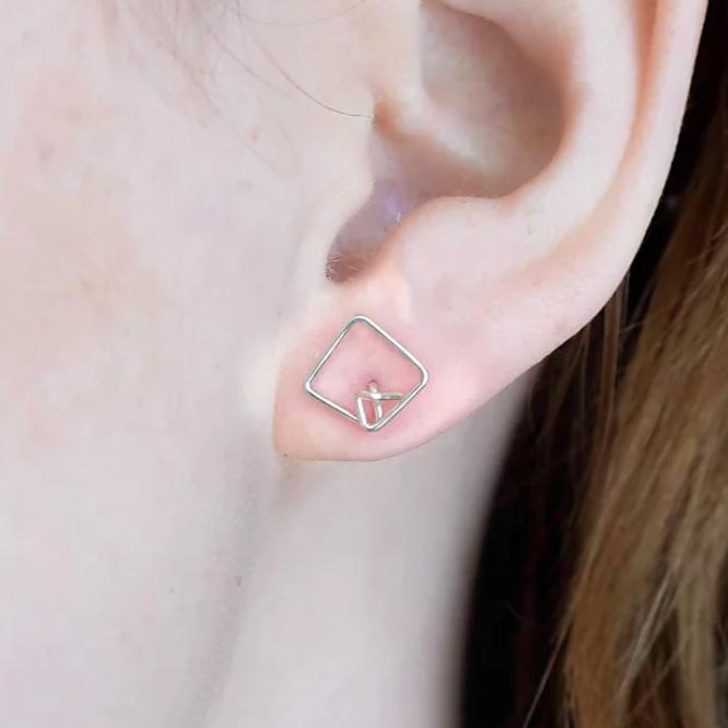 Small Geo Studs